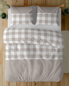 Bedding 220 x 200 3 pcs Asti Satin Cotton 5083A