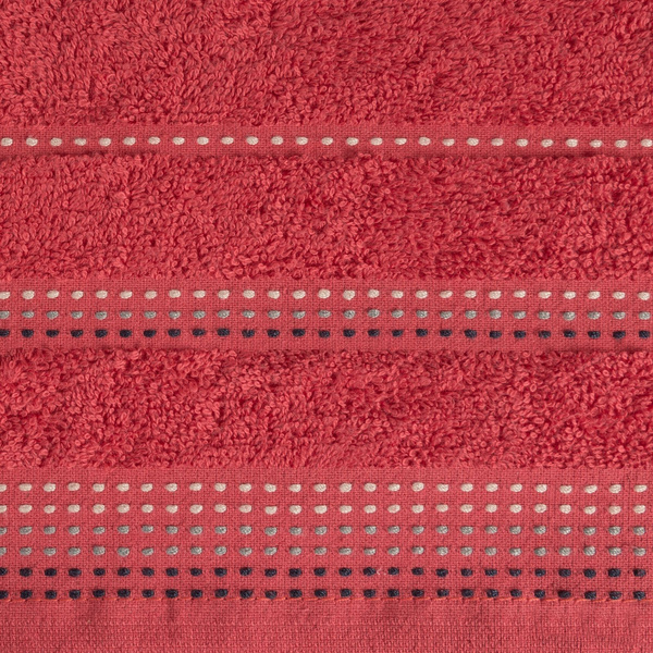 Ręcznik 50 x 90 Bawełna Pola 15 500 g/m2 Czerw