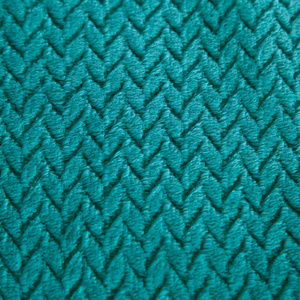 Blanket 70 x 160 Microfiber Design Cindy3 Dark Turquoise