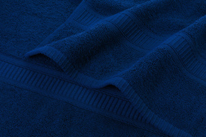 Cotton Towel 500 GSM Charlie Navy Blue 50x90