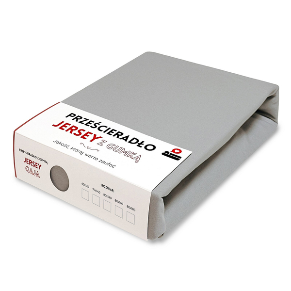 Prześcieradło 80 x 180 Jersey z Gumką Gaja 34C