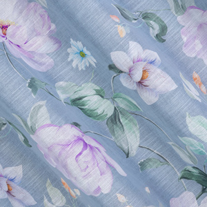 Curtain 140 x 250 Decorative Flora Przel Sre+Fio