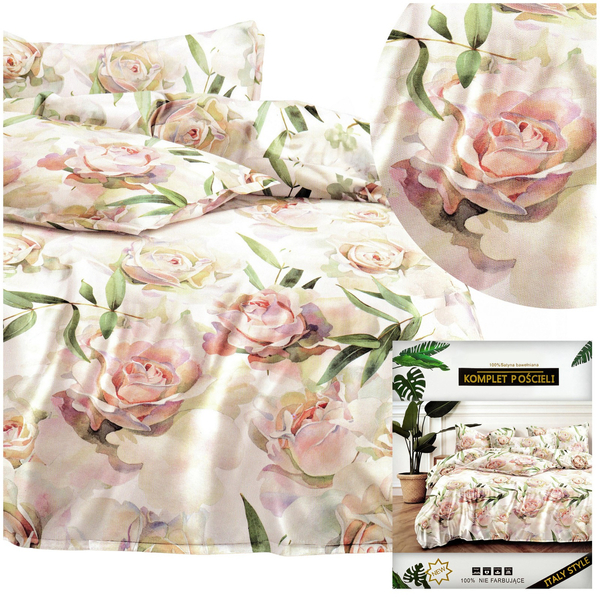 Bedding 200 x 220 3pcs Satin Dalwin 1020