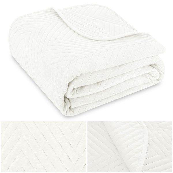 Narzuta 70 x 160 Jodełka Welurowa Caden 07