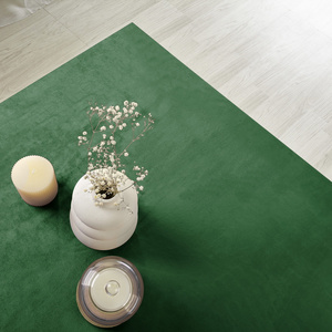 Obrus 140 x 180 Dekoracyjny Velvet Soft Butelkowy