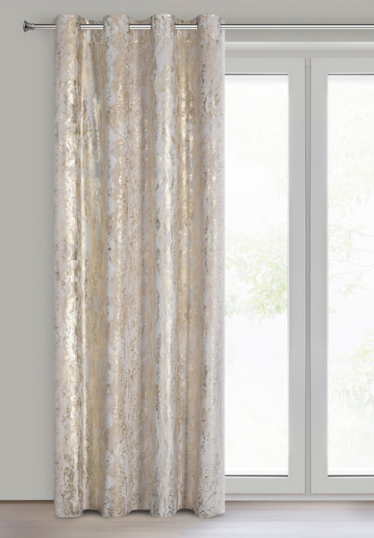 Zasłona 135 x 250 Welwet Przelotki Sofi K+Szam