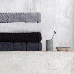 50 x 90 Bath Towel Cotton Frida 05 Graphite