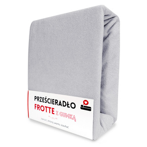 Prześcieradło 70 x 140 Frotte z Gumką Gaja 34J