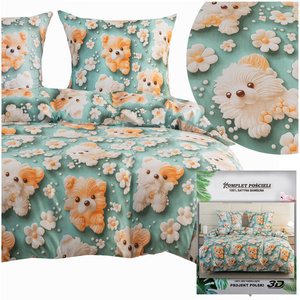 Bedding 160 x 200 3pc Satin Maria 3298