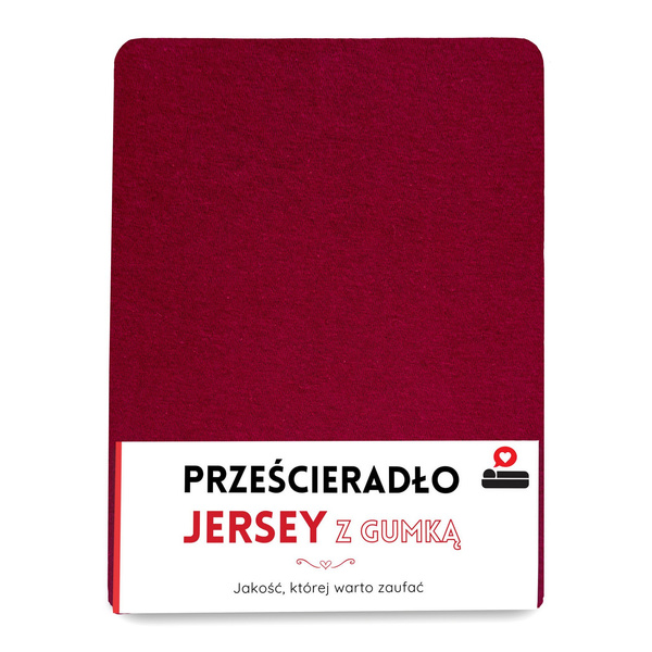 Prześcieradło 70 x 140 Jersey z Gumką Gaja 18