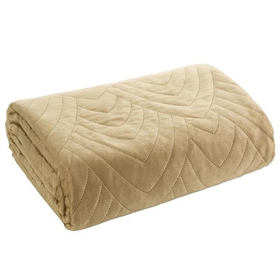 Narzuta 170 x 210 Pikowana Velvet Luiz6 Beż