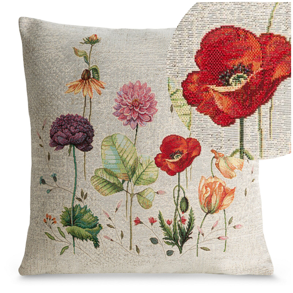 Tapestry Decorative Pillowcase 45 x 45 1239 Popie