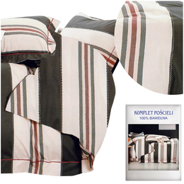 Bedding 200 x 220 3 pcs Cotton Satin no. A1831