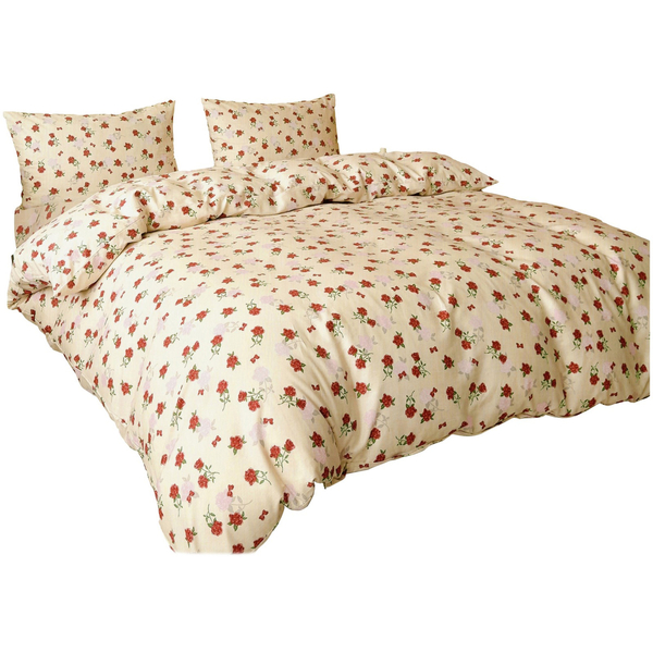 Bedding set 200 x 220 3 pieces Cotton Satin no. A1824