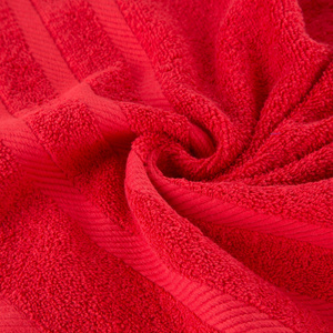 Towel 50 x 90 Bath Frotte Milo 16 Red