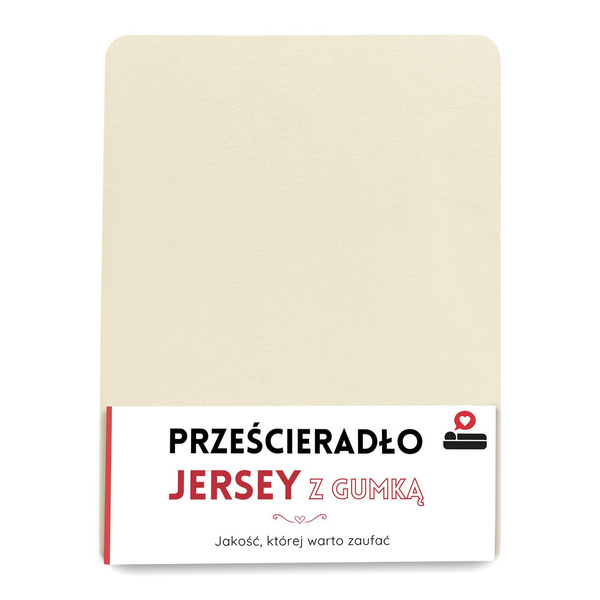 Prześcieradło 200 x 220 Jersey z Gumką Gaja 03