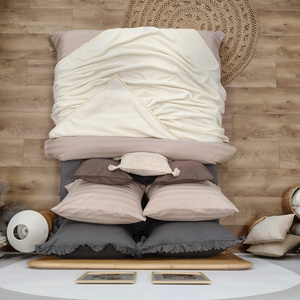 Blanket 160 x 200 Acrylic Solid Warm Yasemin 08