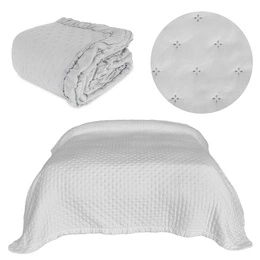 Narzuta 200 x 220 Pikowana Z Falbaną Celia 05