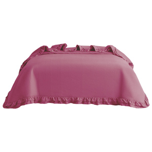 Quilted Bedspread 220 x 240 with Ruffle Rosella 10