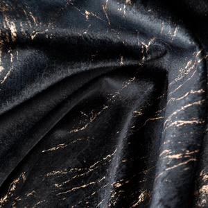 Zasłona 140 x 300 Dekoracyjna Velvet Nadia Cza+Zł