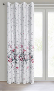Curtain 140 x 250 Decorative Lea Sliders Sr+Pink