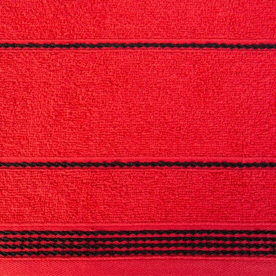 Ręcznik 70 x 140 Bawełna Mira 13 500 GSM Czer1