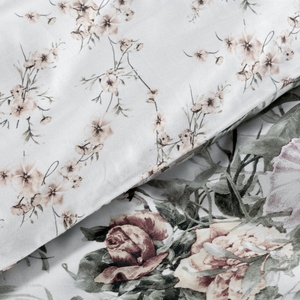 Bedding 160 x 200 3 pcs Cotton Satin Nika 53