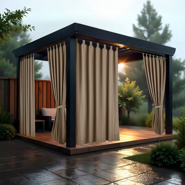 Zasłona 155 x 220 Ogrodowa Wodoodporna Rune B03