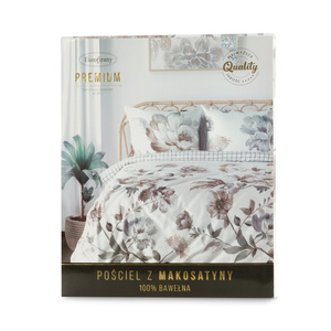 Bedding 160 x 200 3-piece Premium Makosatin Rosalia