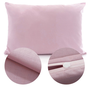 Cotton pillowcase 50 x 70 Uniform Ola Purple Heather