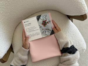 Tablecloth 140x220 Stain-Resistant Surbo Powder Pink