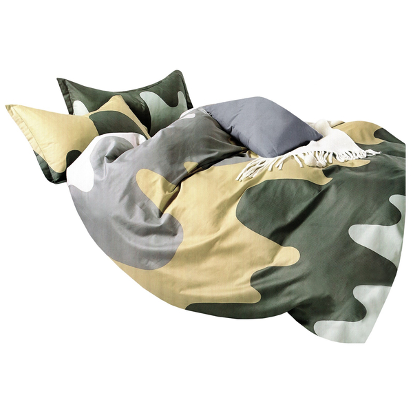 Bedding 200 x 220 4pc Satin Cotton No. A1543
