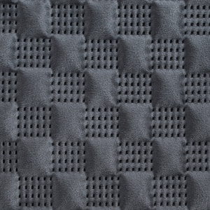 Narzuta 200 x 220 Pikowana Welurowa Sofia4 Grafit