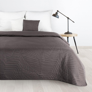 Bedspread 220 x 240 Quilted Decorative Boni6 Graphite