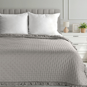 Quilted Decorative Bedspread 200 x 220 Libi3 Beige