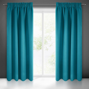 Blackout Logan Tape Curtain 140 x 270 Marine