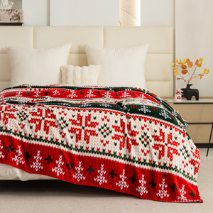 Koc 200 x 220 Mikrofibra Świąteczna Donato 08