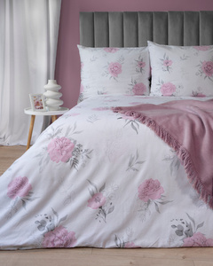Bedding 220 x 200 3pc Flannel Cotton Laura 3998B