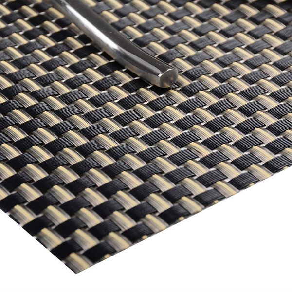 Podkładka 30 x 45 Dekoracyjna Mocca Czarny+Złoty