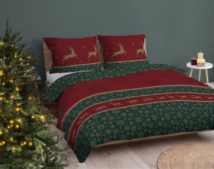 Bedding 220 x 200 3pc Vicenza Cotton pattern 5817A