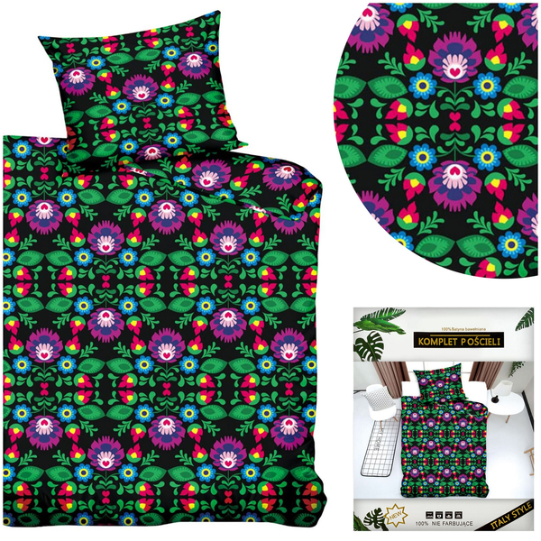 Pościel 140 x 200 2cz Satynowa Dalwin 633