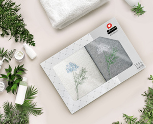 Set of Towels 2pcs. 50x100 Luba 05