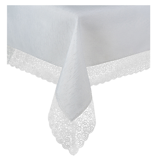 Tablecloth 140 x 300 Guipure pattern 404 White