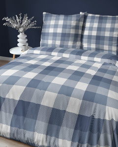 Bedding 140 x 200 2pcs Asti Satin Cotton 4825_A