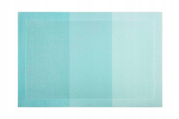 30 x 45 Decorative Frappe Turquoise Placemat