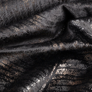 Curtain 135 x 270 Decorative Velvet Tulia Black