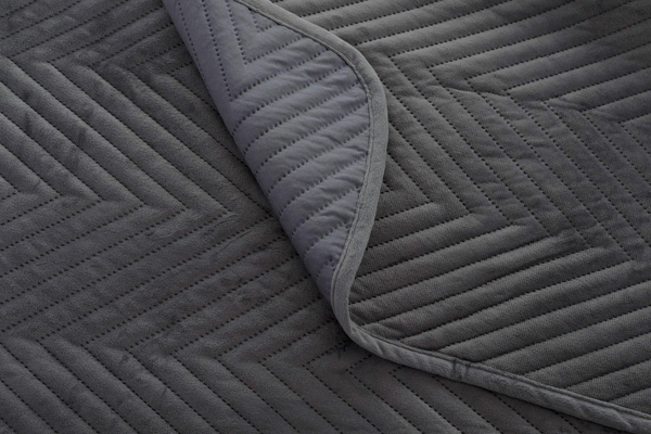 Bedspread 220 x 240 Embossed Velour Marieta 05