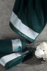 Ręcznik Kąpielowy Eva Minge Eva5 70 x 140 C.Zieleń