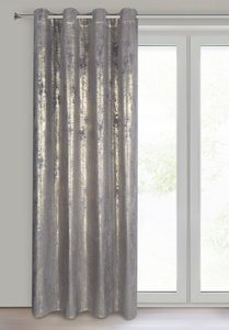 Curtain 140 x 250 Velvet Eyelets Renia Sta+Sz