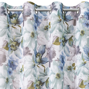 Bella Decorative Curtain 140 x 250 Blue